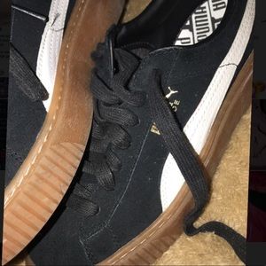 Black Suede Puma Creepers